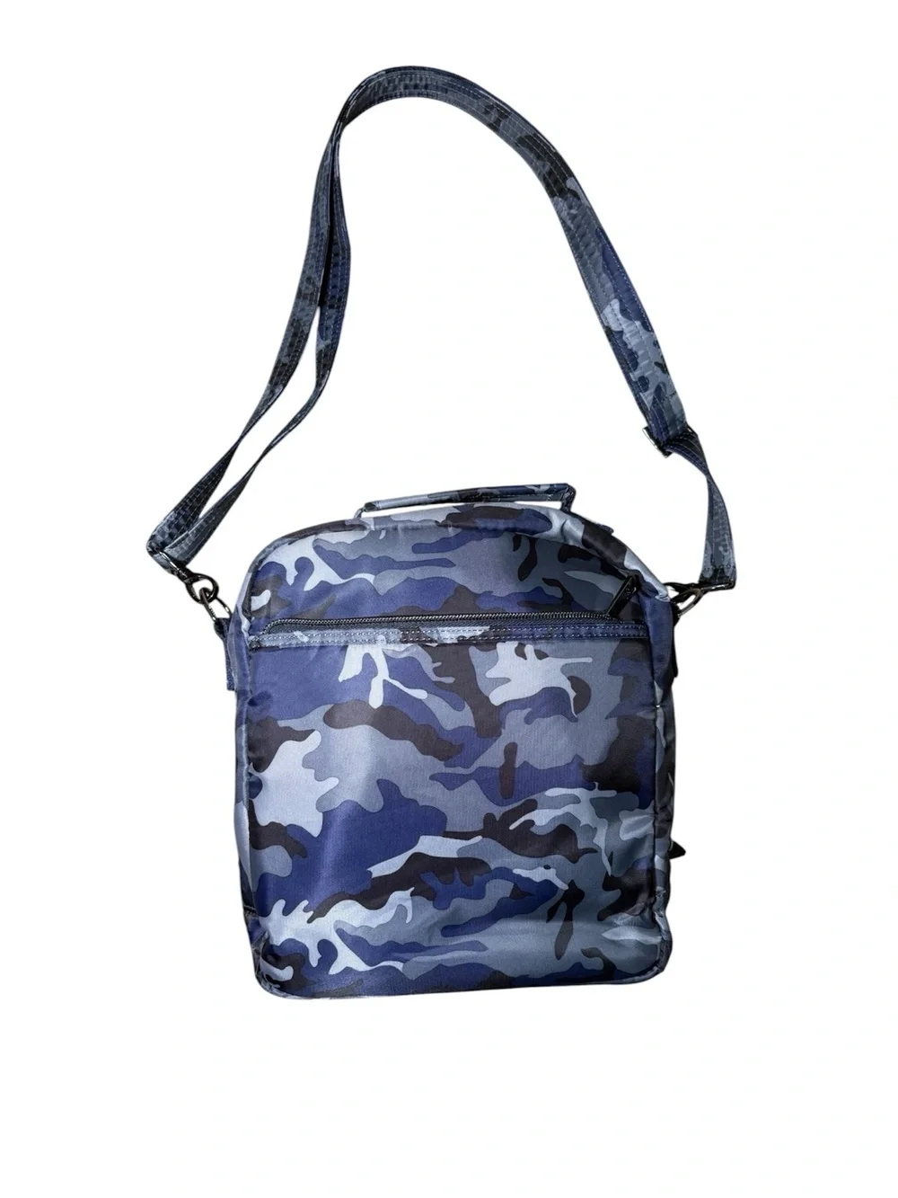 Lug Ranger Crossbody Bag Quilted Navy Camo Travel Purse - Picture 2 of 9